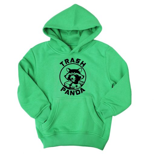 Rocket Raccoon Trash Panda Green Hoodie