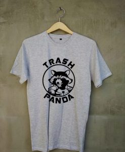 Rocket Raccoon Trash Panda Grey tshirts