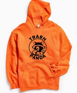 Rocket Raccoon Trash Panda Orange Hoodie