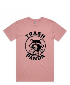 Rocket Raccoon Trash Panda Pink tshirts