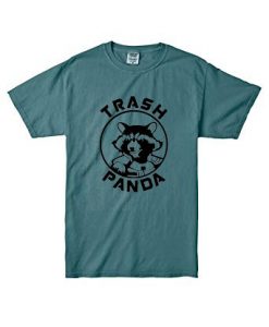 Rocket Raccoon Trash PandaBlue Spource tshirts