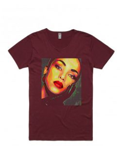 Sade 4 ByronFfli Wlker Maroon T shirts