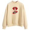 Shhh Lips Girls Cream Sweatshirts