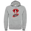 Shhh Lips Girls Grey Hoodie