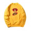 Shhh Lips Girls Yellow Sweatshirts