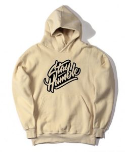 Stay Humblee Cream Hoodie