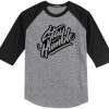 Stay Humblee Grey Black Raglan T shirts