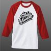 Stay Humblee White Red Raglan T shirts