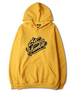 Stay Humblee Yellow Hoodie