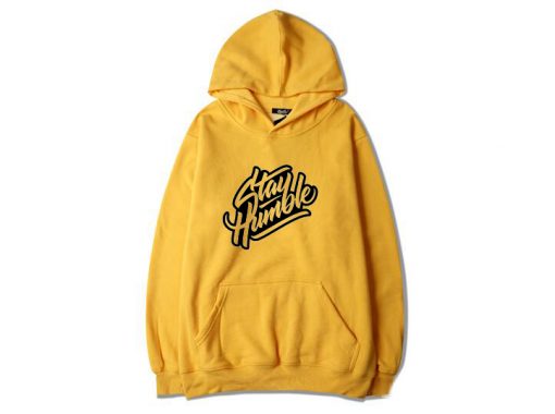 Stay Humblee Yellow Hoodie