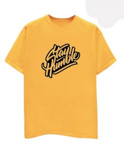 Stay Humblee Yellow T shirts