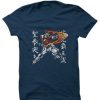 Try Burning Blue Navy T shirts