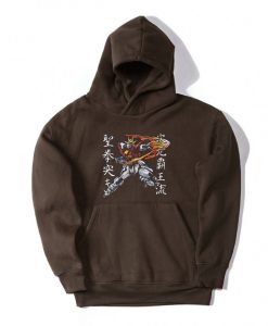 Try Burning Brown Hoodie