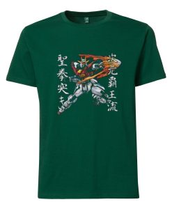 Try Burning Gundam Green T shirts