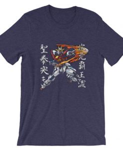 Try Burning Gundam Purple Tshirt