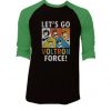 Voltron Force Black Green Raglan T-Shirt