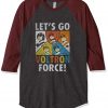 Voltron Force Black Grey Brown Raglan T-Shirt