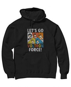 Voltron Force Black Hoodie