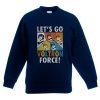 Voltron Force Blue Navy Sweatshirts