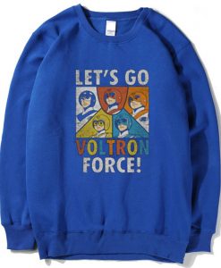 Voltron Force Blue Sweatshirts