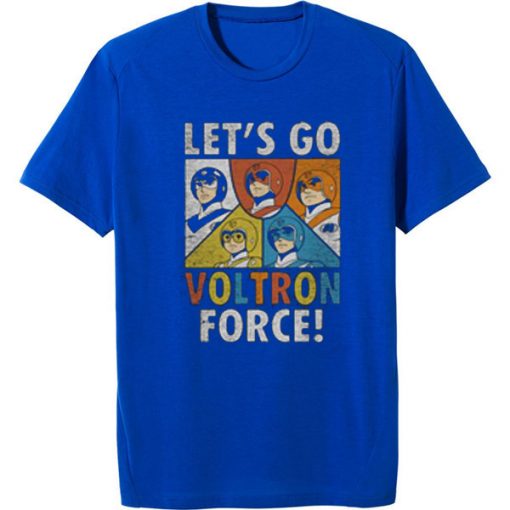 Voltron Force Blue T shirts