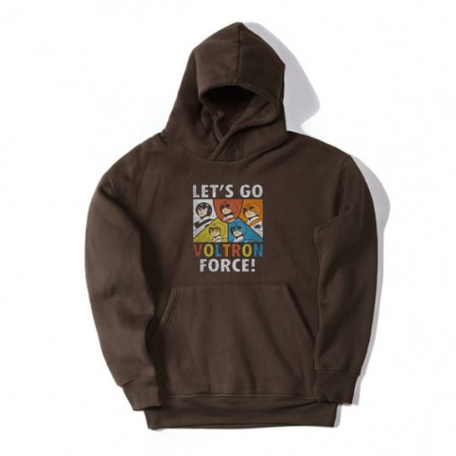 Voltron Force Brown Hoodie