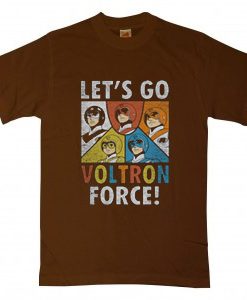 Voltron Force BrownT shirts