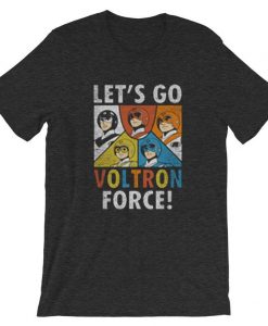 Voltron Force Grey Asphat T shirts