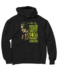 Your Safety Is My Primary Concern Orisa Overwatch Black Hoodie