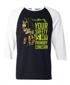 Your Safety Is My Primary Concern Orisa Overwatch Black White Raglan T shirts