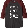 Copenhagen Grey Brown Raglan T Shirts