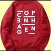 Copenhagen Red Sweatshirts