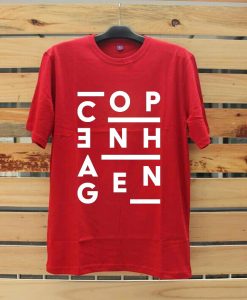 Copenhagen Red T shirts