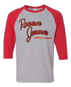 Hart of Dixie Rammer Jammer Grey Red Raglan T shirts