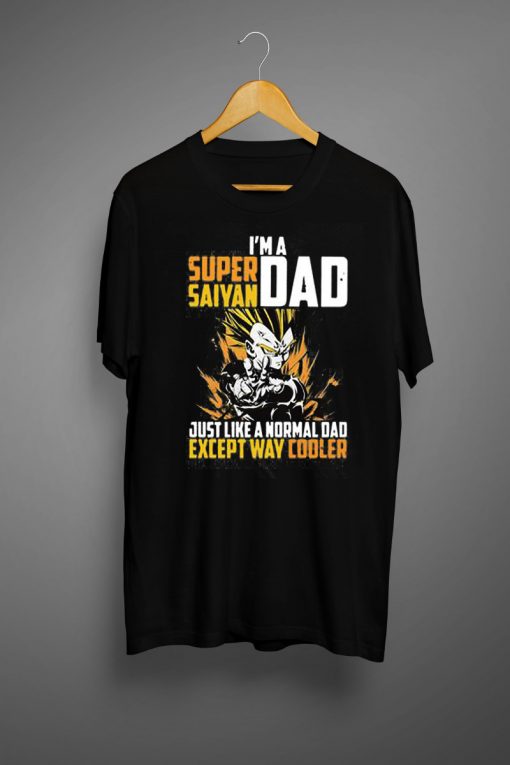 I'm a super Saiyan dad Black T shirts