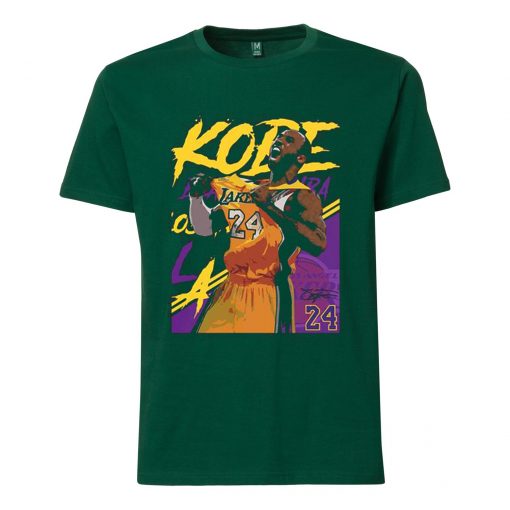 Kobe Bryant 24 Lakers Maroon T-Shirt