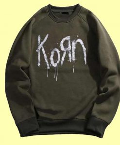 Korn Still A Freak Green Army Sweatshirts