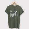 Korn Still A Freak Green Army T shirts