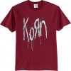 Korn Still A Freak maroon T-Shirt