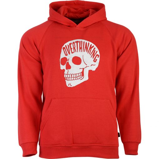 Overthinking Red Hoodie