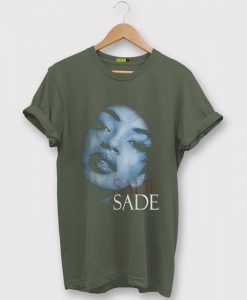 Sade Women And Men Green Army T Shirt