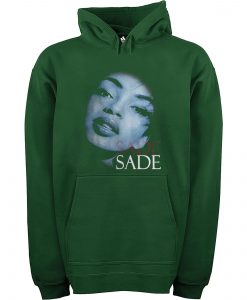 Sade Women And Men Green Hoodie