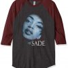 Sade Women And Men Grey Brown Raglan T shirts