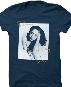 Supreme Sade Blue Navy T shirts