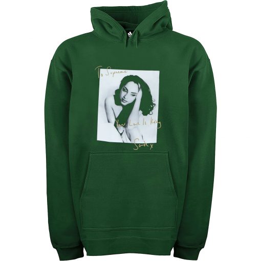 Supreme Sade Green Hoodie