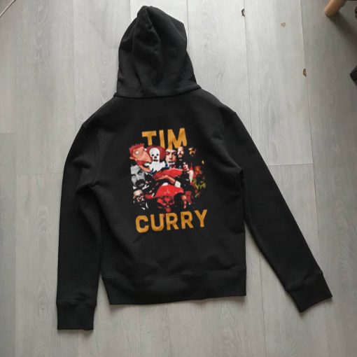 Tim Curry Horror Movies Mashup Hollywood Retro Black Back Hoodie