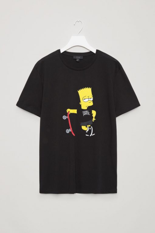 Trouble Maker The Simpsons Black Raglan T shirts