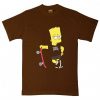 Trouble Maker The Simpsons Brown T-Shirts