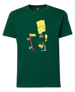 Trouble Maker The Simpsons Green T-Shirts