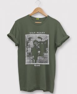 Wild Heart Green T shirts